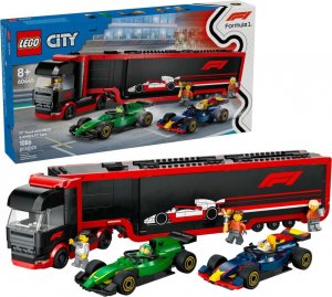 LEGO® City 60445 Kamion F1 s vozy F1 RB20 a AMR24